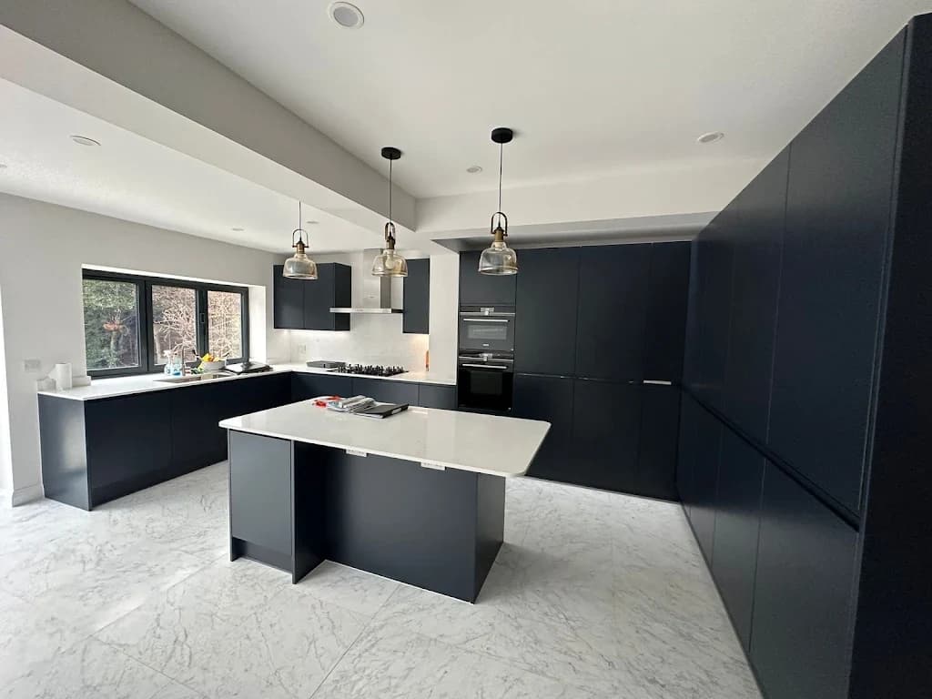 Open plan kitchen extension in Stanmore